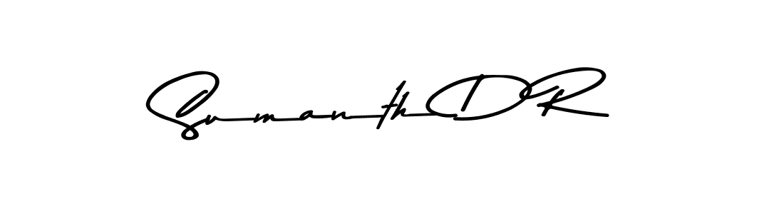 if you are searching for the best signature style for your name Sumanth D R. so please give up your signature search. here we have designed multiple signature styles  using Asem Kandis PERSONAL USE. Sumanth D R signature style 9 images and pictures png