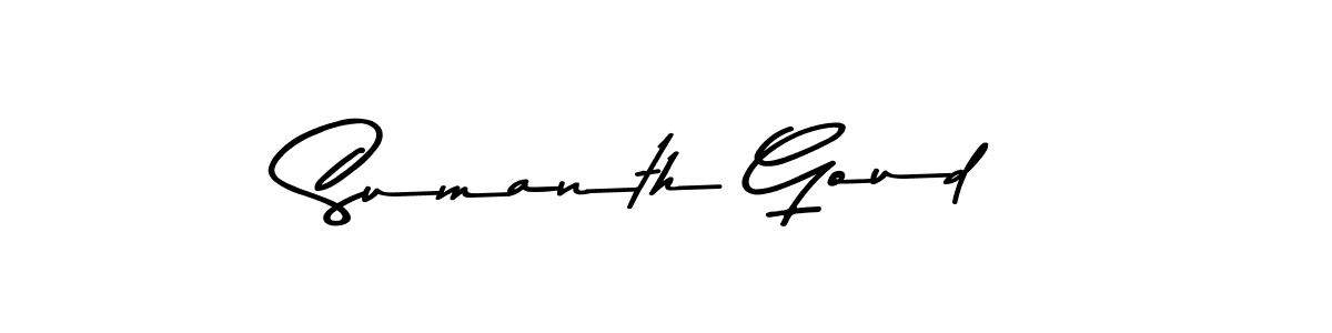 How to Draw Sumanth Goud signature style? Asem Kandis PERSONAL USE is a latest design signature styles for name Sumanth Goud. Sumanth Goud signature style 9 images and pictures png