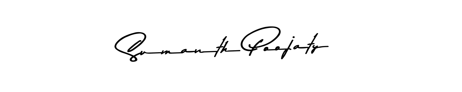 Once you've used our free online signature maker to create your best signature Asem Kandis PERSONAL USE style, it's time to enjoy all of the benefits that Sumanth Poojaty name signing documents. Sumanth Poojaty signature style 9 images and pictures png