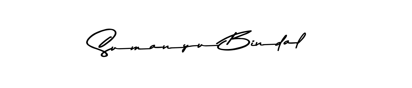 How to make Sumanyu Bindal signature? Asem Kandis PERSONAL USE is a professional autograph style. Create handwritten signature for Sumanyu Bindal name. Sumanyu Bindal signature style 9 images and pictures png