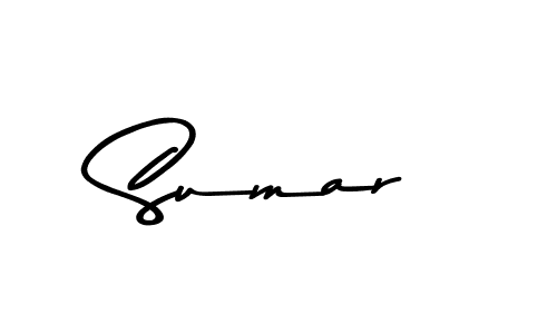 How to make Sumar signature? Asem Kandis PERSONAL USE is a professional autograph style. Create handwritten signature for Sumar name. Sumar signature style 9 images and pictures png