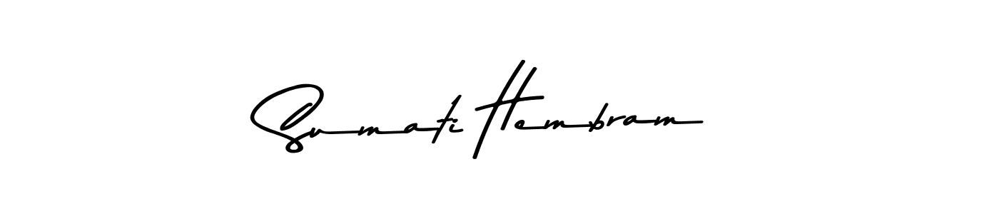 Sumati Hembram stylish signature style. Best Handwritten Sign (Asem Kandis PERSONAL USE) for my name. Handwritten Signature Collection Ideas for my name Sumati Hembram. Sumati Hembram signature style 9 images and pictures png