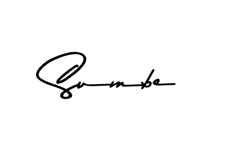 Sumbe stylish signature style. Best Handwritten Sign (Asem Kandis PERSONAL USE) for my name. Handwritten Signature Collection Ideas for my name Sumbe. Sumbe signature style 9 images and pictures png