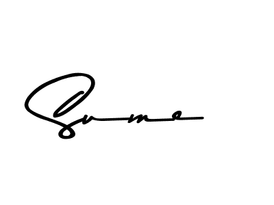 The best way (Asem Kandis PERSONAL USE) to make a short signature is to pick only two or three words in your name. The name Sume include a total of six letters. For converting this name. Sume signature style 9 images and pictures png