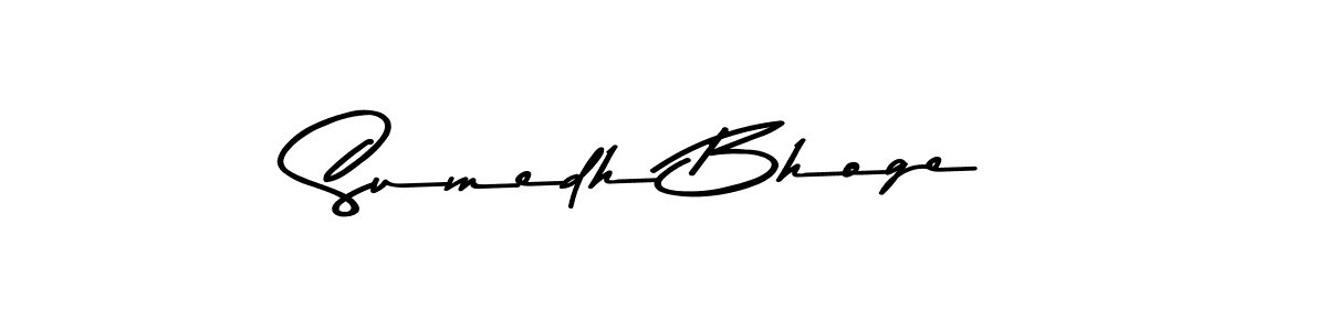 Make a beautiful signature design for name Sumedh Bhoge. Use this online signature maker to create a handwritten signature for free. Sumedh Bhoge signature style 9 images and pictures png