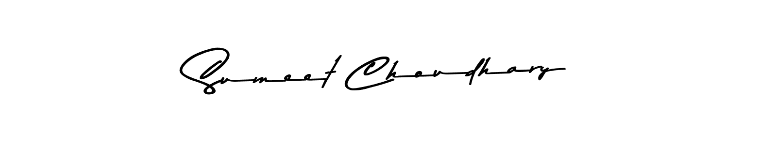 Design your own signature with our free online signature maker. With this signature software, you can create a handwritten (Asem Kandis PERSONAL USE) signature for name Sumeet Choudhary. Sumeet Choudhary signature style 9 images and pictures png