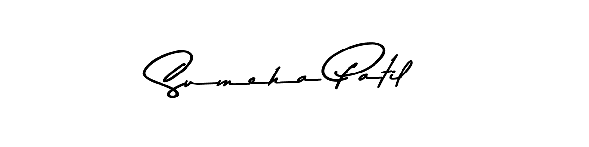 Use a signature maker to create a handwritten signature online. With this signature software, you can design (Asem Kandis PERSONAL USE) your own signature for name Sumeha Patil. Sumeha Patil signature style 9 images and pictures png