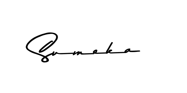 Use a signature maker to create a handwritten signature online. With this signature software, you can design (Asem Kandis PERSONAL USE) your own signature for name Sumeka. Sumeka signature style 9 images and pictures png