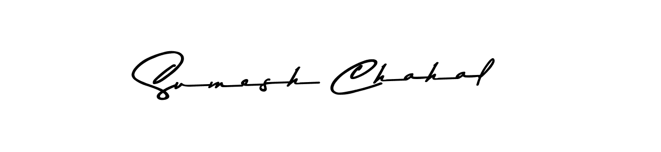 How to Draw Sumesh Chahal signature style? Asem Kandis PERSONAL USE is a latest design signature styles for name Sumesh Chahal. Sumesh Chahal signature style 9 images and pictures png
