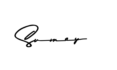 Design your own signature with our free online signature maker. With this signature software, you can create a handwritten (Asem Kandis PERSONAL USE) signature for name Sumey. Sumey signature style 9 images and pictures png