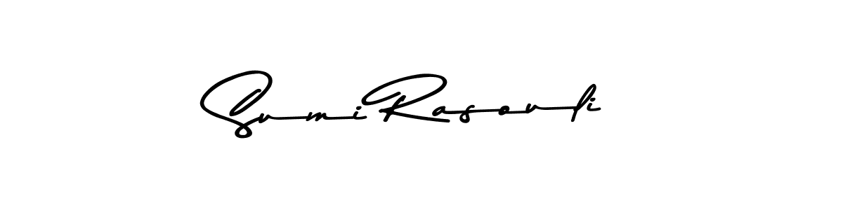 Make a beautiful signature design for name Sumi Rasouli. Use this online signature maker to create a handwritten signature for free. Sumi Rasouli signature style 9 images and pictures png