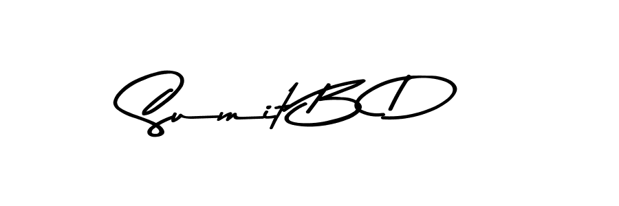 Also we have Sumit B D name is the best signature style. Create professional handwritten signature collection using Asem Kandis PERSONAL USE autograph style. Sumit B D signature style 9 images and pictures png