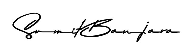 Sumit Banjara stylish signature style. Best Handwritten Sign (Asem Kandis PERSONAL USE) for my name. Handwritten Signature Collection Ideas for my name Sumit Banjara. Sumit Banjara signature style 9 images and pictures png