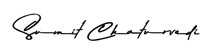 Get an exclusive digital autograph for Sumit Chaturvedi. The Asem Kandis PERSONAL USE typeface captures the charm of real penmanship on paper. Sumit Chaturvedi signature style 9 images and pictures png