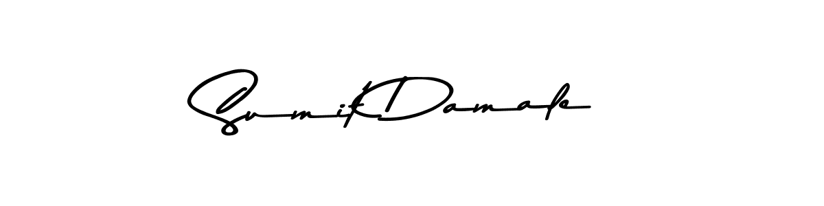 Asem Kandis PERSONAL USE is a professional signature style that is perfect for those who want to add a touch of class to their signature. It is also a great choice for those who want to make their signature more unique. Get Sumit Damale name to fancy signature for free. Sumit Damale signature style 9 images and pictures png