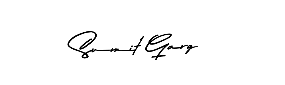 Make a beautiful signature design for name Sumit Garg. With this signature (Asem Kandis PERSONAL USE) style, you can create a handwritten signature for free. Sumit Garg signature style 9 images and pictures png