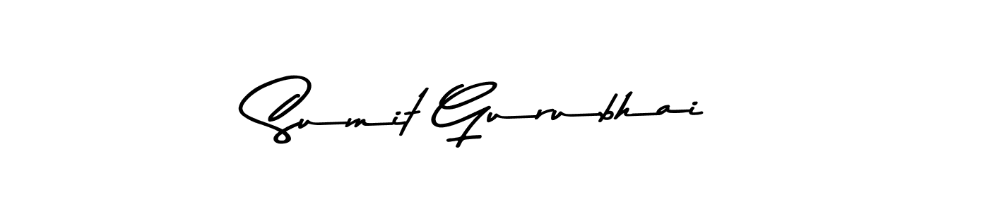 The best way (Asem Kandis PERSONAL USE) to make a short signature is to pick only two or three words in your name. The name Sumit Gurubhai include a total of six letters. For converting this name. Sumit Gurubhai signature style 9 images and pictures png