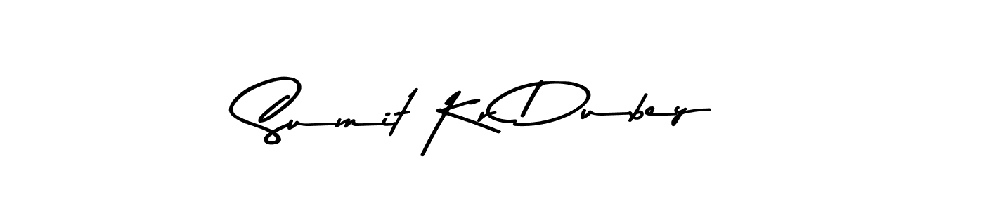 Sumit Kr Dubey stylish signature style. Best Handwritten Sign (Asem Kandis PERSONAL USE) for my name. Handwritten Signature Collection Ideas for my name Sumit Kr Dubey. Sumit Kr Dubey signature style 9 images and pictures png