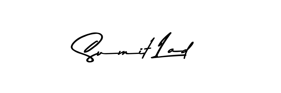 You should practise on your own different ways (Asem Kandis PERSONAL USE) to write your name (Sumit Lad) in signature. don't let someone else do it for you. Sumit Lad signature style 9 images and pictures png
