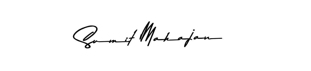 Also we have Sumit Mahajan name is the best signature style. Create professional handwritten signature collection using Asem Kandis PERSONAL USE autograph style. Sumit Mahajan signature style 9 images and pictures png