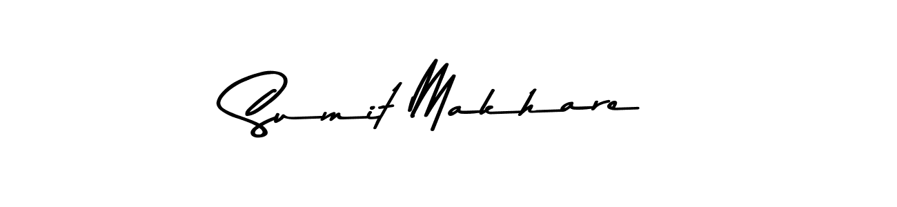 This is the best signature style for the Sumit Makhare name. Also you like these signature font (Asem Kandis PERSONAL USE). Mix name signature. Sumit Makhare signature style 9 images and pictures png