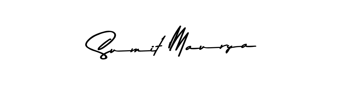 Also we have Sumit Maurya name is the best signature style. Create professional handwritten signature collection using Asem Kandis PERSONAL USE autograph style. Sumit Maurya signature style 9 images and pictures png
