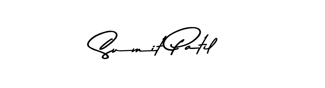 Design your own signature with our free online signature maker. With this signature software, you can create a handwritten (Asem Kandis PERSONAL USE) signature for name Sumit Patil. Sumit Patil signature style 9 images and pictures png