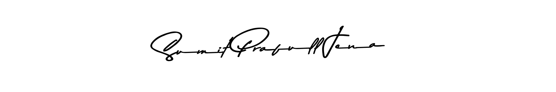 This is the best signature style for the Sumit Prafull Jena name. Also you like these signature font (Asem Kandis PERSONAL USE). Mix name signature. Sumit Prafull Jena signature style 9 images and pictures png