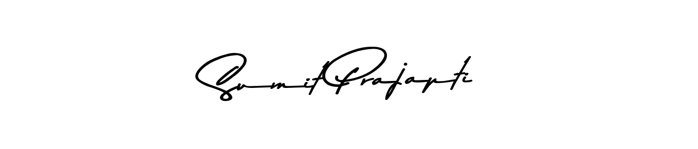 Also we have Sumit Prajapti name is the best signature style. Create professional handwritten signature collection using Asem Kandis PERSONAL USE autograph style. Sumit Prajapti signature style 9 images and pictures png