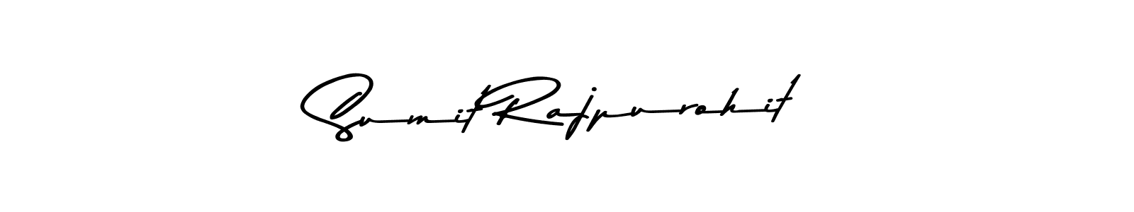 Make a beautiful signature design for name Sumit Rajpurohit. With this signature (Asem Kandis PERSONAL USE) style, you can create a handwritten signature for free. Sumit Rajpurohit signature style 9 images and pictures png