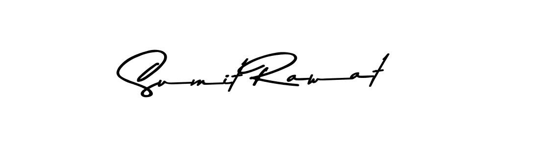 Create a beautiful signature design for name Sumit Rawat. With this signature (Asem Kandis PERSONAL USE) fonts, you can make a handwritten signature for free. Sumit Rawat signature style 9 images and pictures png