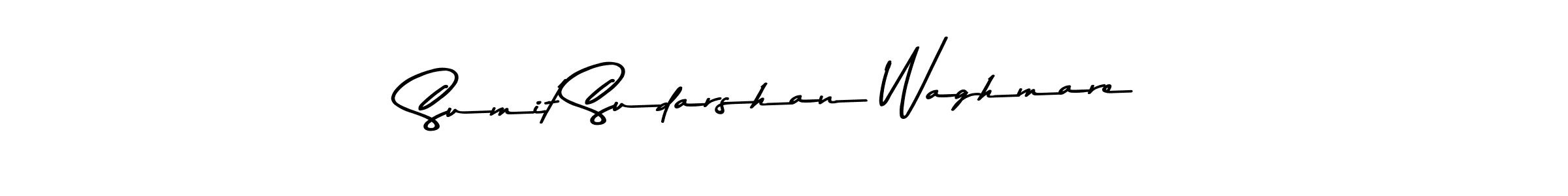 Make a beautiful signature design for name Sumit Sudarshan Waghmare. With this signature (Asem Kandis PERSONAL USE) style, you can create a handwritten signature for free. Sumit Sudarshan Waghmare signature style 9 images and pictures png