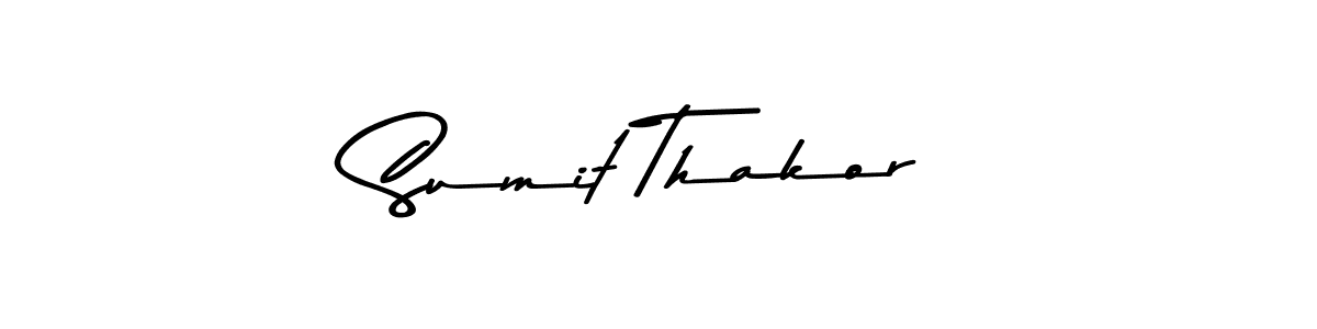 It looks lik you need a new signature style for name Sumit Thakor. Design unique handwritten (Asem Kandis PERSONAL USE) signature with our free signature maker in just a few clicks. Sumit Thakor signature style 9 images and pictures png