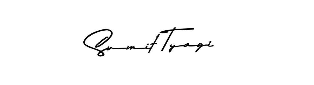 The best way (Asem Kandis PERSONAL USE) to make a short signature is to pick only two or three words in your name. The name Sumit Tyagi include a total of six letters. For converting this name. Sumit Tyagi signature style 9 images and pictures png