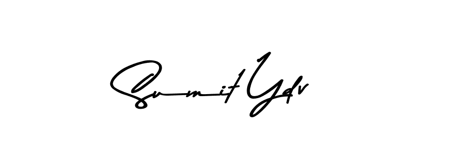 How to make Sumit Ydv signature? Asem Kandis PERSONAL USE is a professional autograph style. Create handwritten signature for Sumit Ydv name. Sumit Ydv signature style 9 images and pictures png