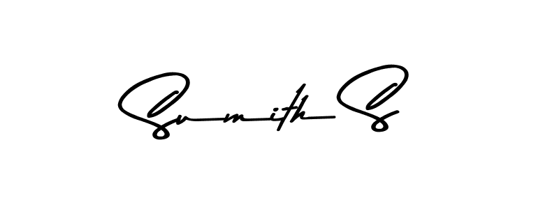 Here are the top 10 professional signature styles for the name Sumith S. These are the best autograph styles you can use for your name. Sumith S signature style 9 images and pictures png