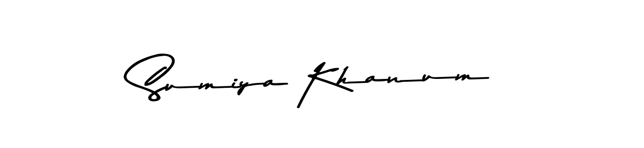 Sumiya Khanum stylish signature style. Best Handwritten Sign (Asem Kandis PERSONAL USE) for my name. Handwritten Signature Collection Ideas for my name Sumiya Khanum. Sumiya Khanum signature style 9 images and pictures png