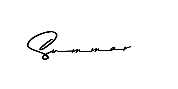 This is the best signature style for the Summar name. Also you like these signature font (Asem Kandis PERSONAL USE). Mix name signature. Summar signature style 9 images and pictures png