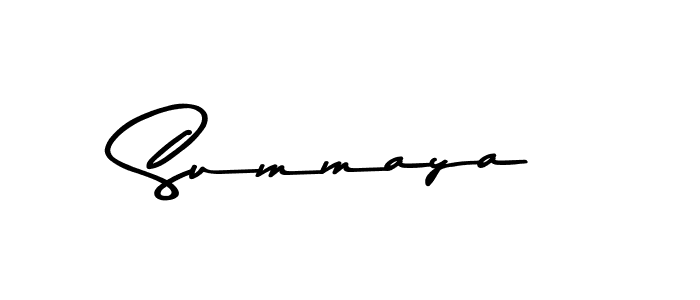 The best way (Asem Kandis PERSONAL USE) to make a short signature is to pick only two or three words in your name. The name Summaya include a total of six letters. For converting this name. Summaya signature style 9 images and pictures png