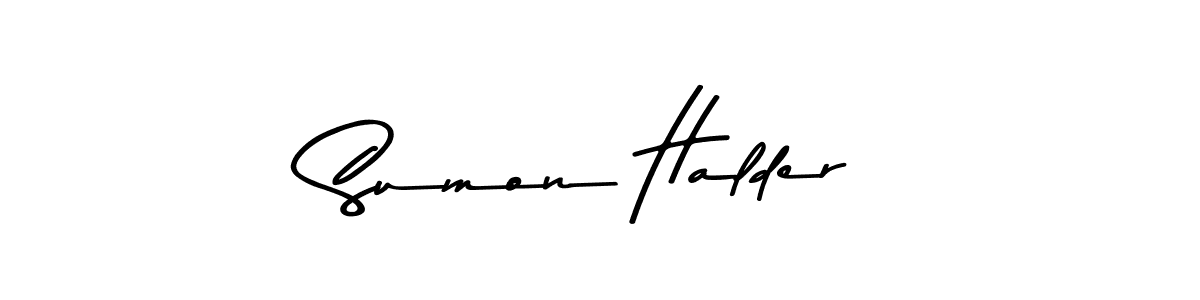Make a short Sumon Halder signature style. Manage your documents anywhere anytime using Asem Kandis PERSONAL USE. Create and add eSignatures, submit forms, share and send files easily. Sumon Halder signature style 9 images and pictures png