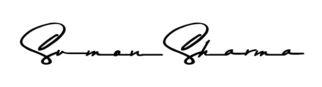 The Asem Kandis PERSONAL USE font transforms the name Sumon Sharma into an executive sign with sharp precision and distinguished character. Sumon Sharma signature style 9 images and pictures png