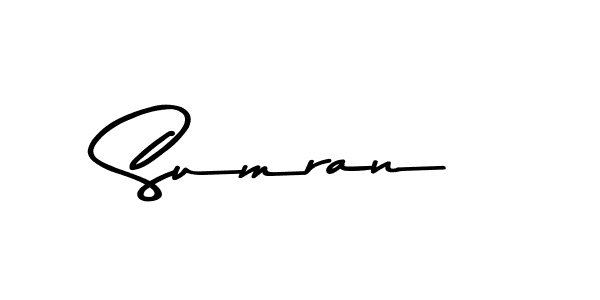 It looks lik you need a new signature style for name Sumran. Design unique handwritten (Asem Kandis PERSONAL USE) signature with our free signature maker in just a few clicks. Sumran signature style 9 images and pictures png