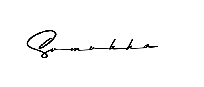 Use a signature maker to create a handwritten signature online. With this signature software, you can design (Asem Kandis PERSONAL USE) your own signature for name Sumukha. Sumukha signature style 9 images and pictures png