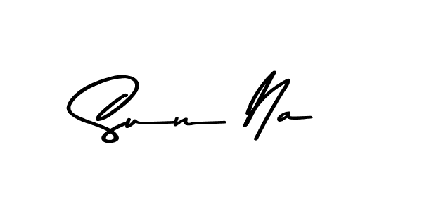 Design your own signature with our free online signature maker. With this signature software, you can create a handwritten (Asem Kandis PERSONAL USE) signature for name Sun Na. Sun Na signature style 9 images and pictures png