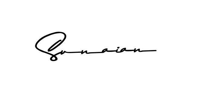 Use a signature maker to create a handwritten signature online. With this signature software, you can design (Asem Kandis PERSONAL USE) your own signature for name Sunaian. Sunaian signature style 9 images and pictures png