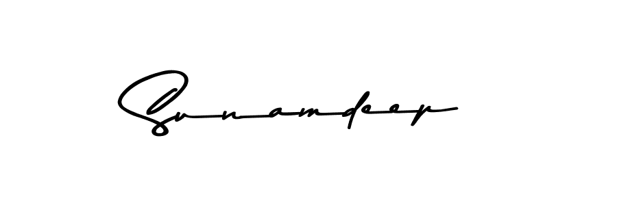 Make a beautiful signature design for name Sunamdeep. Use this online signature maker to create a handwritten signature for free. Sunamdeep signature style 9 images and pictures png