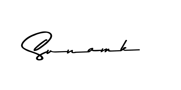 It looks lik you need a new signature style for name Sunamk. Design unique handwritten (Asem Kandis PERSONAL USE) signature with our free signature maker in just a few clicks. Sunamk signature style 9 images and pictures png