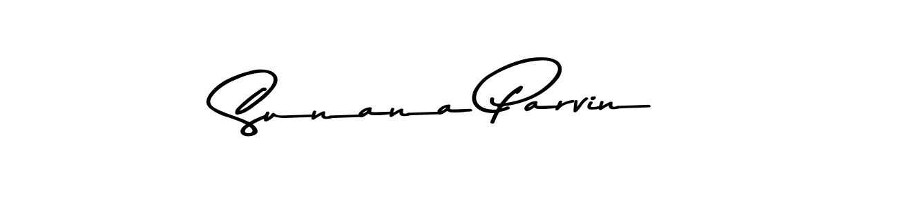 Similarly Asem Kandis PERSONAL USE is the best handwritten signature design. Signature creator online .You can use it as an online autograph creator for name Sunana Parvin. Sunana Parvin signature style 9 images and pictures png
