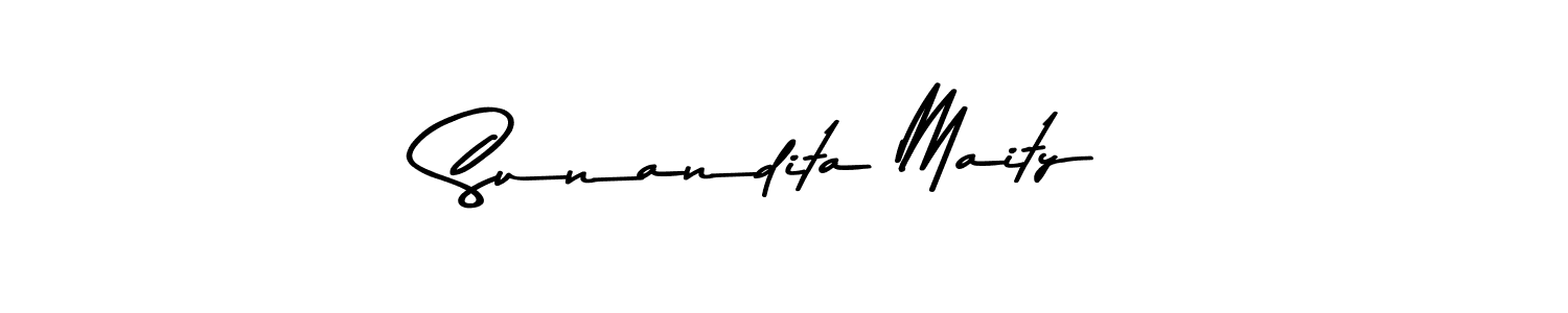 Also You can easily find your signature by using the search form. We will create Sunandita Maity name handwritten signature images for you free of cost using Asem Kandis PERSONAL USE sign style. Sunandita Maity signature style 9 images and pictures png