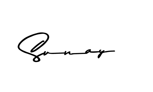 if you are searching for the best signature style for your name Sunay. so please give up your signature search. here we have designed multiple signature styles  using Asem Kandis PERSONAL USE. Sunay signature style 9 images and pictures png